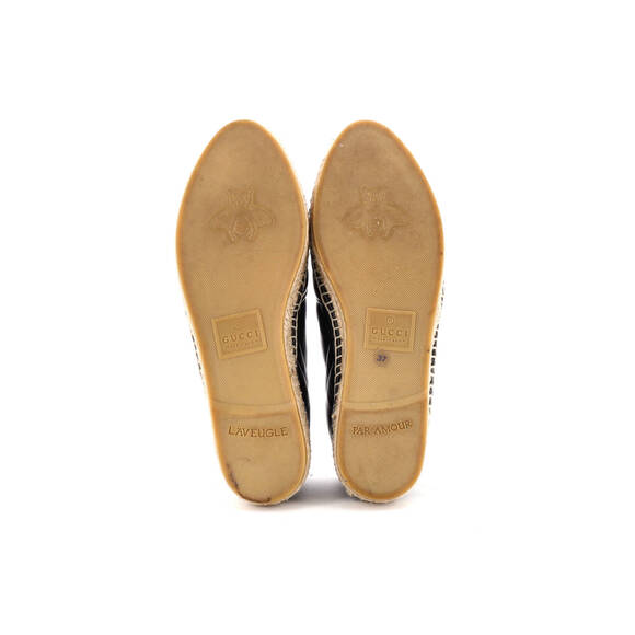 Gucci Women's GG Marmont Espadrilles Matelasse Leather - Picture 4 of 5